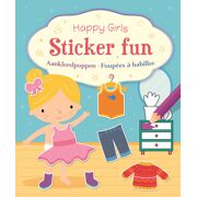 Stickerboek Happy Girls Sticker Fun - Aankleedpoppen - DELTAS 0664007